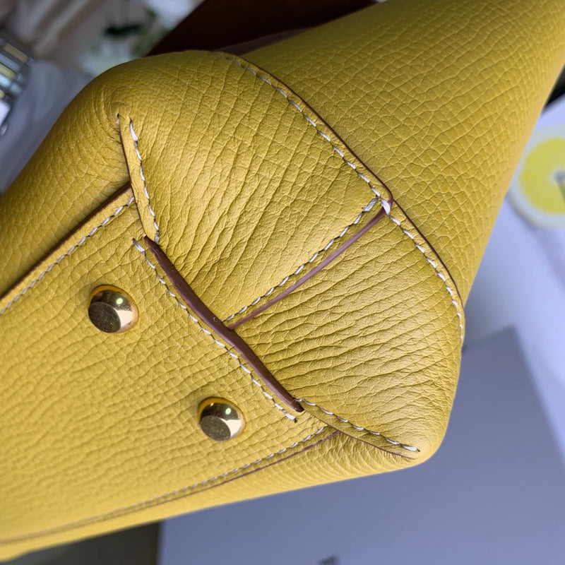 Structured Vegan Leather Handbag - Chic Everyday Appeal | Women's Designer-Inspired Purse #1754 - front view (image 13) of designer-inspired handbag