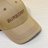 Full view of Burberry unisex cap