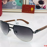 Side view of Cartier unisex sunglasses