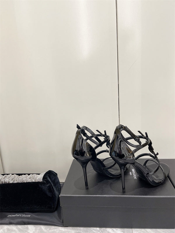 Saint Laurent luxury shoes close-up — premium authentic designer style