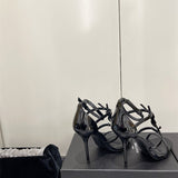 Saint Laurent luxury shoes close-up — premium authentic designer style