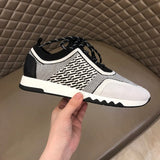 Hermès Nude Slip-On Sneakers - Back View