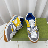 Gucci fresh white-and-black luxury sneakers view 9 signature lace-up style