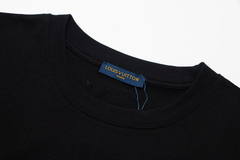 Back view of Louis Vuitton cotton t-shirt with everyday silhouette