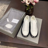 Alexander McQueen classic monochrome luxury sneakers view 6 everyday casual design