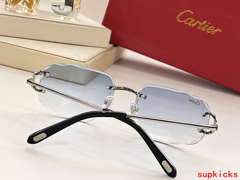Front view of Cartier unisex sunglasses