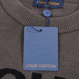 Flat lay presentation of Louis Vuitton luxury clothing with tailored silhouette