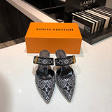 Louis Vuitton shoes Style 213 - logo and branding close-up