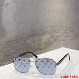 Front view of Louis Vuitton unisex sunglasses