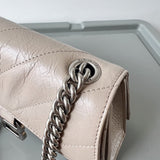 Zivas Charm Polished Finish Statement Handbag (Modern Wardrobe Staple) – Interior View