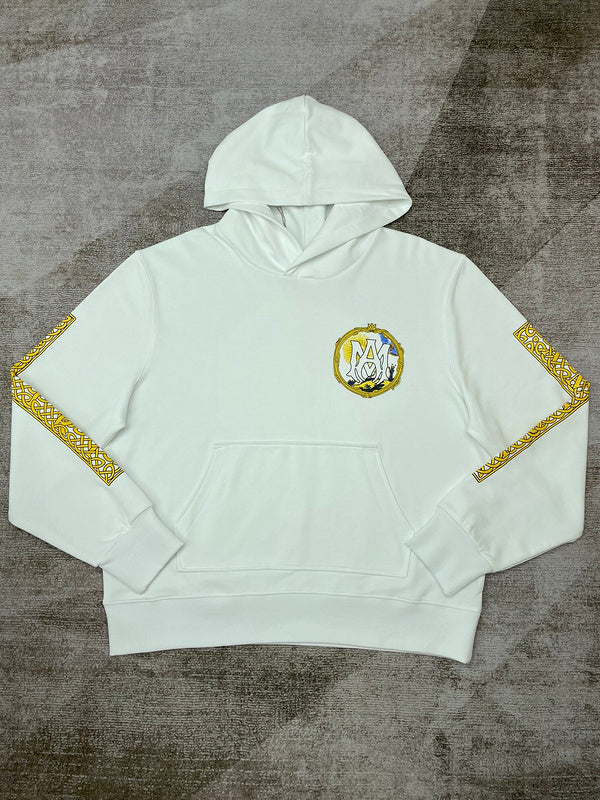 Amiri hoodie front view designer style