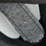 Balenciaga Grey Pointed-Toe Stiletto Heels - Close-Up Texture View