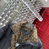 Full styled look of Louis Vuitton luxury clothing with everyday silhouette