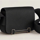 Close-up detail of sophisticated bag design