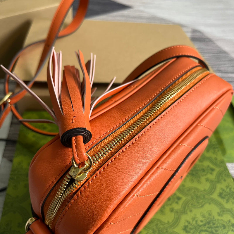 Styled lifestyle shot of signature premium women's handbag – women's luxury accessory