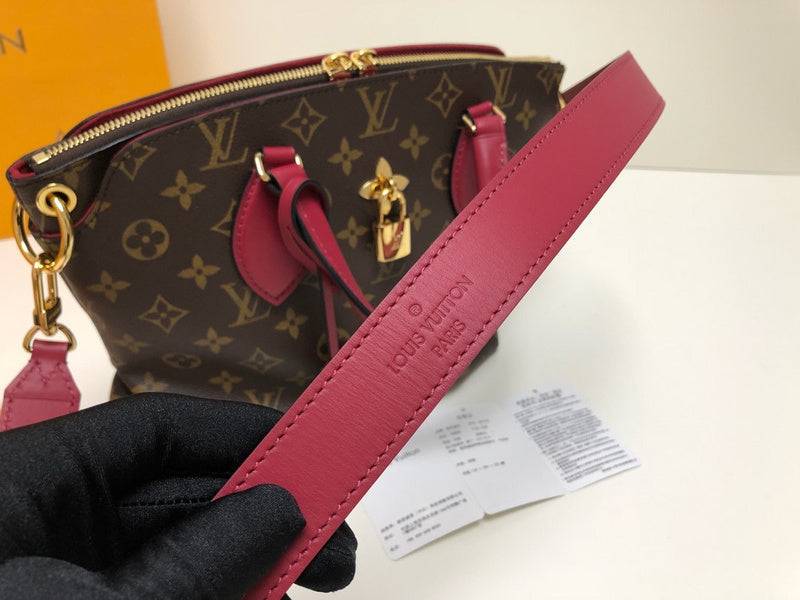 Back view of sleek classic women's handbag – women's premium purse