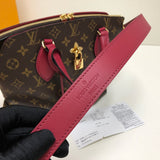 Back view of sleek classic women's handbag – women's premium purse