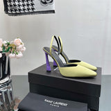 Saint Laurent luxury shoes close-up — premium authentic designer style