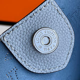 Front view of statement elevated women's handbag – women's designer-style accessory