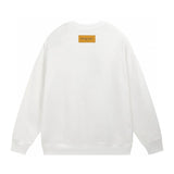 Back view of Louis Vuitton luxury clothing with tailored silhouette
