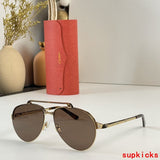 Side view of Cartier unisex sunglasses