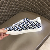 Burberry shoes Style 241 - close-up of classic monogram styling
