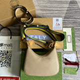 Front view of structured statement women's handbag – women's everyday handbag