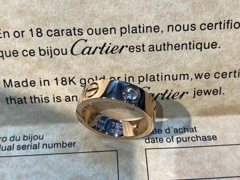 Lifestyle view of Cartier unisex jewelry piece