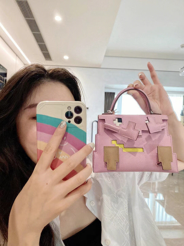 Timeless bag shown from front angle