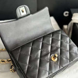 Zivas Charm Refined Structure Luxury Handbag (Thoughtfully Structured Design) – Back View