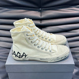 Balenciaga shoes Style 074 - front view, classic monogram styling
