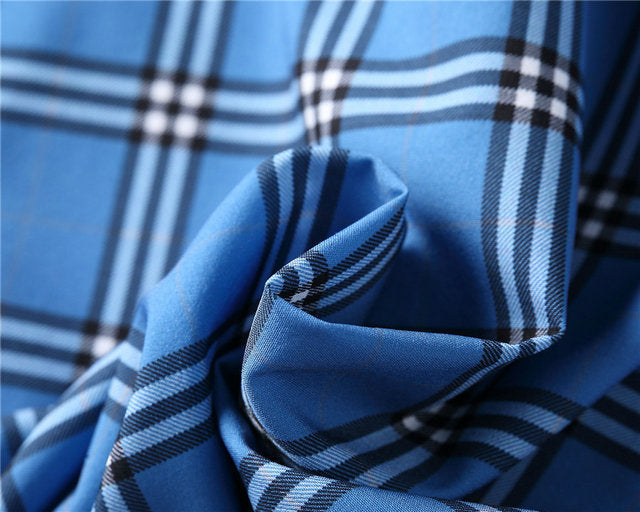Close-up of Burberry designer clothing craftsmanship
