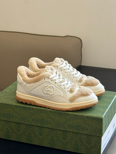 Gucci muted earth tones luxury sneakers view 11 cushioned comfort fit
