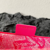 Close-up detail of classic statement women's handbag – women's premium purse