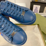 Gucci sneakers detailed view showing premium designer craftsmanship