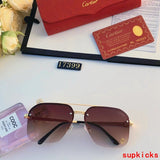 Lifestyle view of Cartier unisex sunglasses