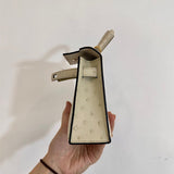  Sleek handbag carried on shoulder