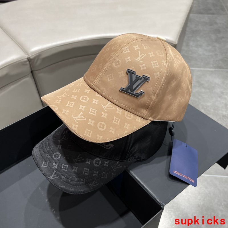 Side view of Louis Vuitton unisex cap