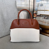  timeless shoulder bag detail view showing craftsmanship