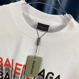 Balenciaga t-shirt back view — premium authentic designer style