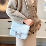Streamlined bag shown from front angle
