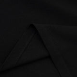 Back view of Polo cotton polo shirt with logo-detail design
