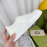 Gucci two-tone luxury sneakers view 10 minimalist modern build