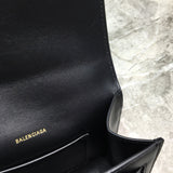 Statement Vegan Leather Handbag - Sleek Minimalist Lines | Women's Everyday Carry Handbag #854 - texture close-up (image 9) of designer-inspired handbag
