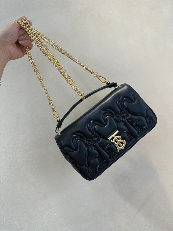Bold Vegan Leather Handbag - Refined Silhouette | Women's Designer-Inspired Purse #1077 - front view (image 1) of designer-inspired handbag