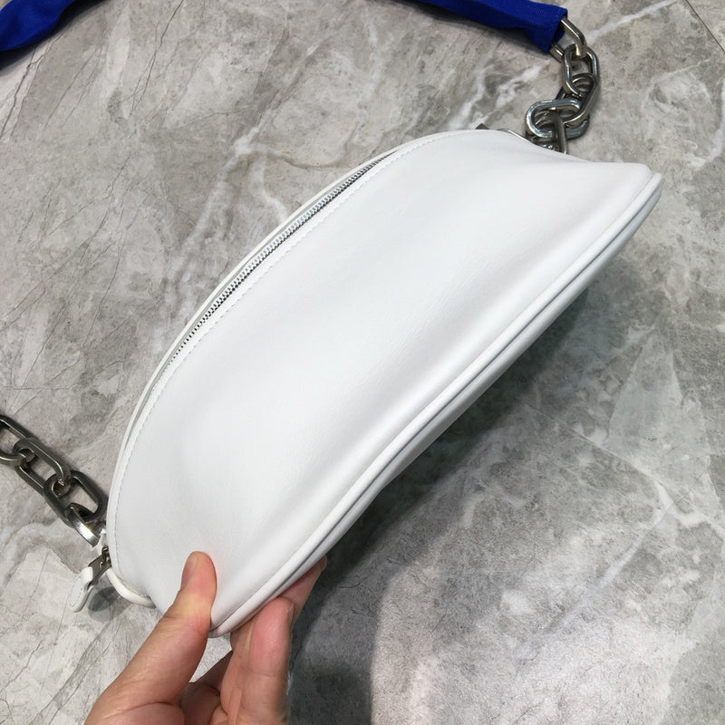 Contemporary Faux Leather Handbag - Understated Luxury Look | Women's Fashion Handbag #741 - styled full view (image 7) of designer-inspired handbag