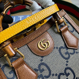 Back view of refined modern women's handbag – women's luxury handbag