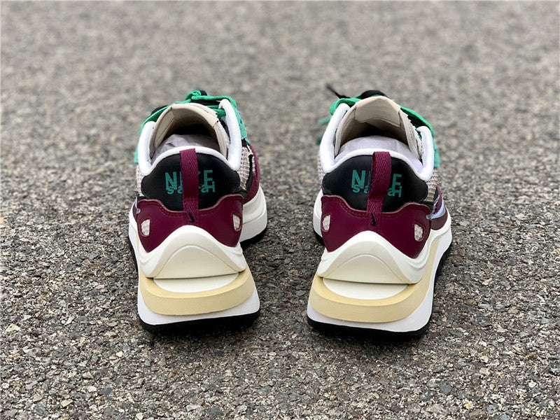Nike two-tone luxury sneakers view 6 breathable knit upper