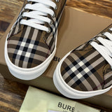 Burberry Burgundy Pointed-Toe Flats - Sole Detail View