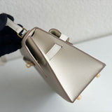 Close-up detail of clean-lined bag design